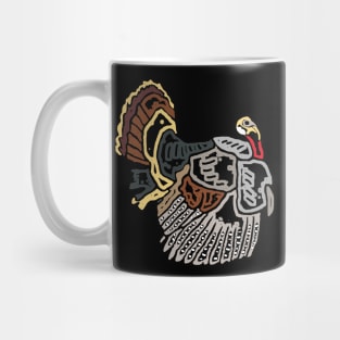 Wild Thanksgiving Turkey Mug